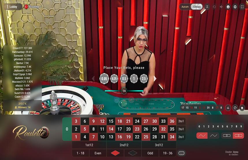BetConstruct Roulette C