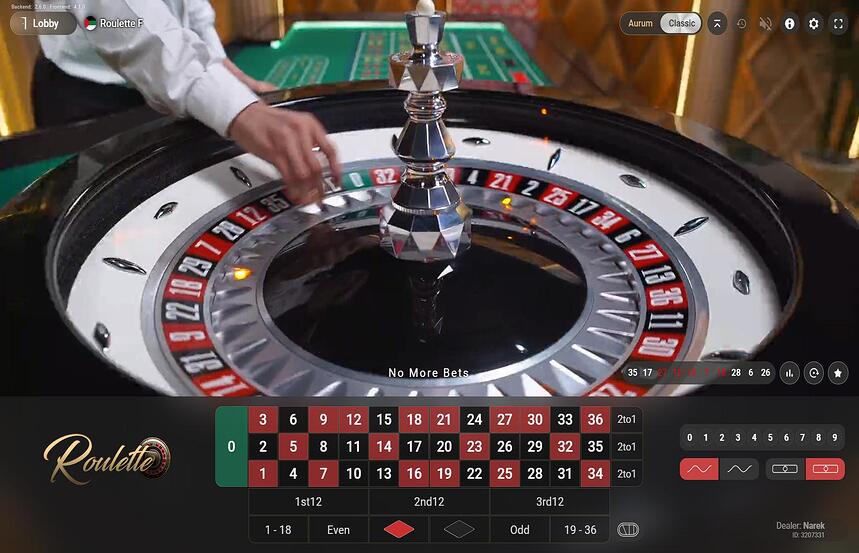 BetConstruct Roulette F