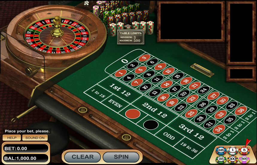 BetSoft European Roulette