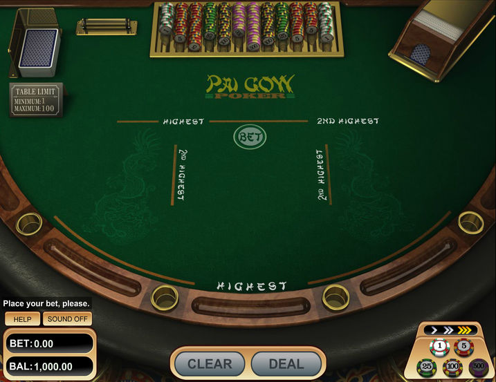 Betsoft Pai Gow Poker