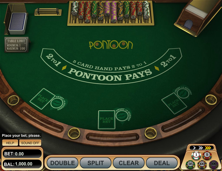 BetSoft Pontoon Blackjack