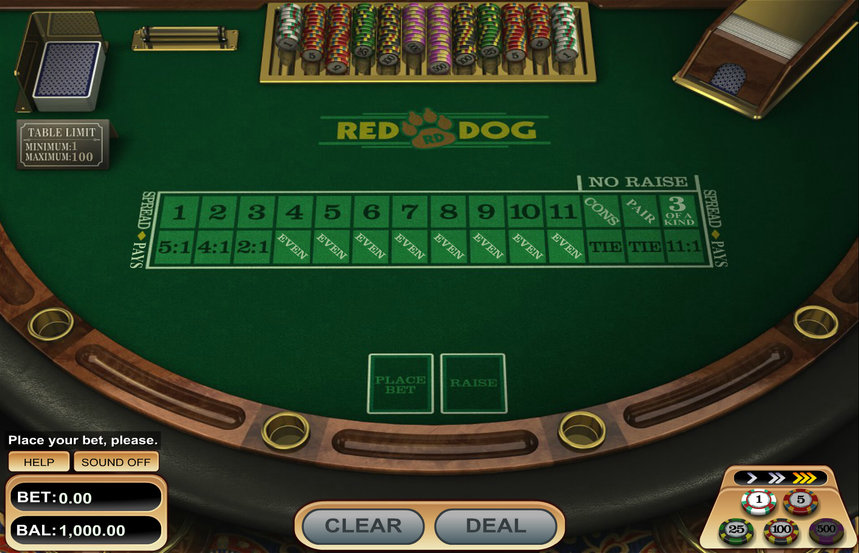 Betsoft Red Dog