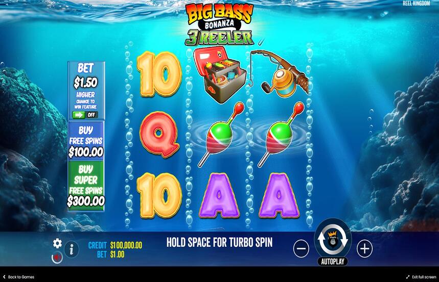 Big Bass Bonanza 3 Reeler