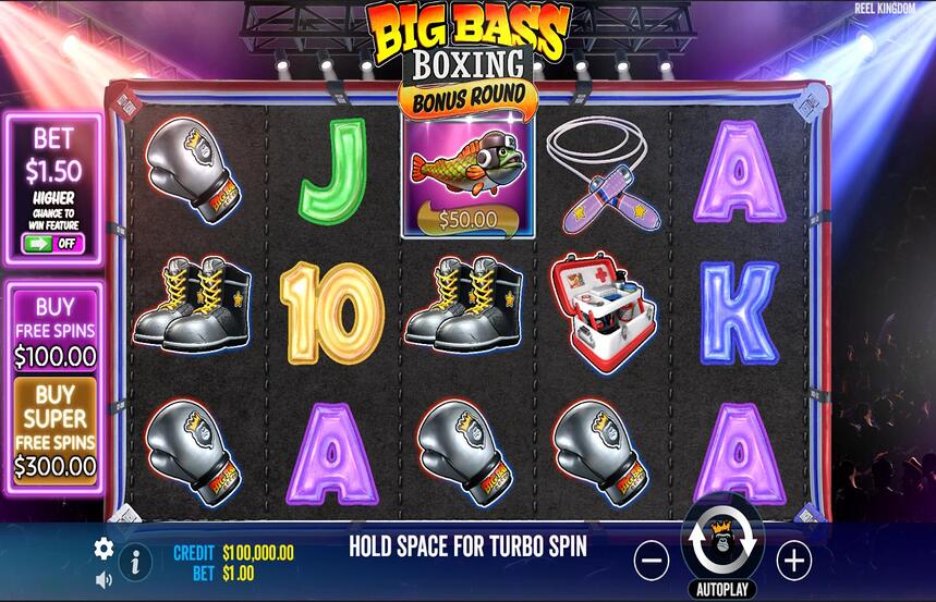 Big Bass Boxing Bonus Round