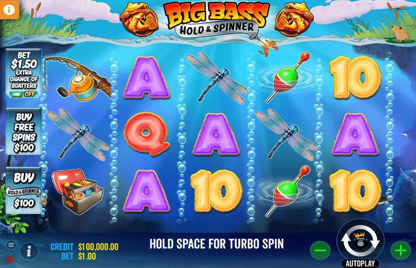 Big Bass Hold and Spinner
