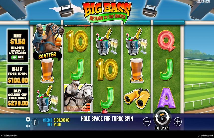 Big Bass Return to the Races