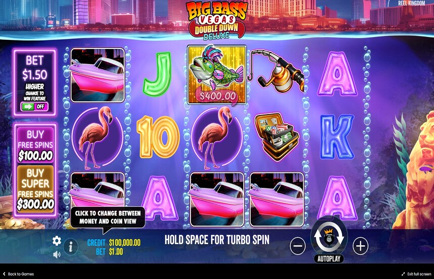 Big Bass Vegas Double Down Deluxe