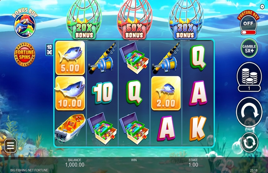 Big Fishing Net Fortune