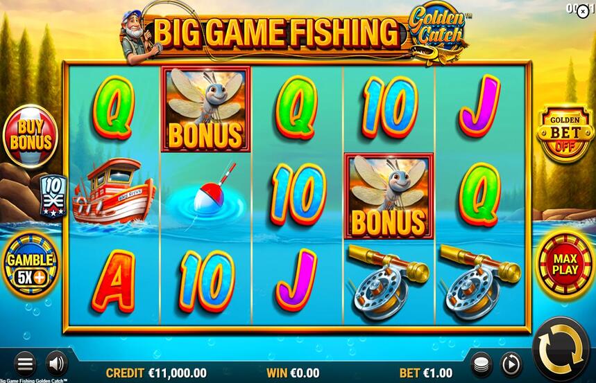 Big Game Fishing Golden Catch