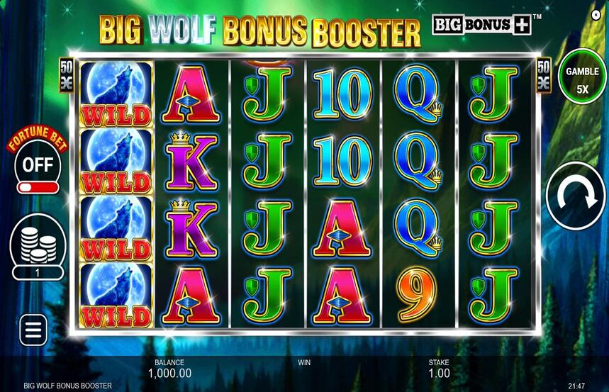 Big Wolf Bonus Booster