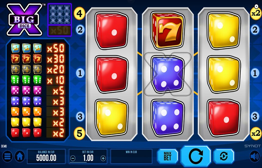 Big X Dice