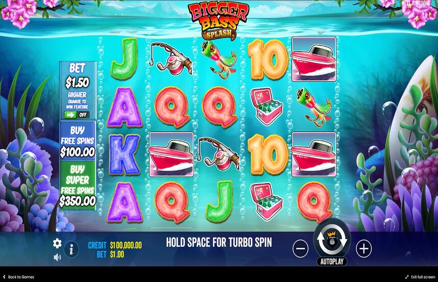 Bigger Bass Splash