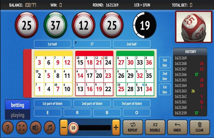 Bingo 37 Ticket