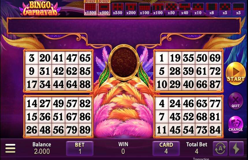 Bingo Carnaval