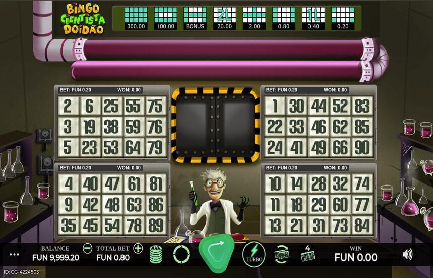 Bingo Cientista Doidao