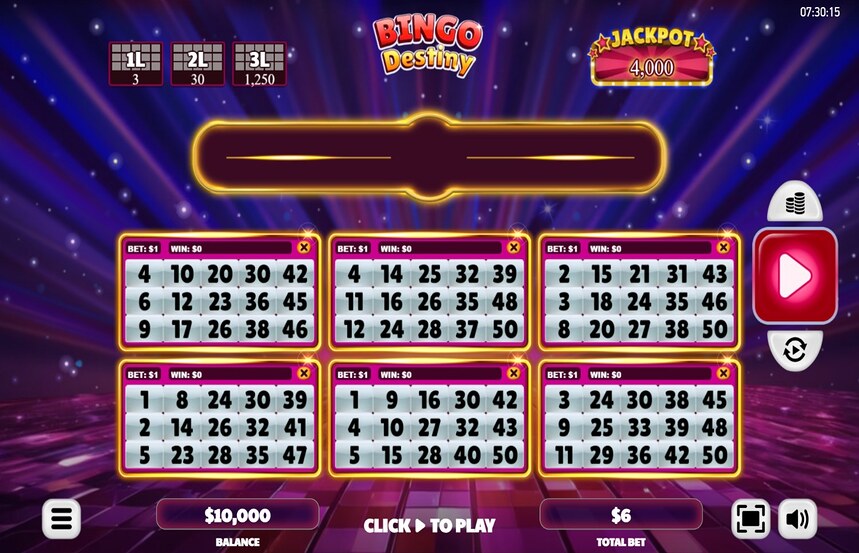 Bingo Destiny