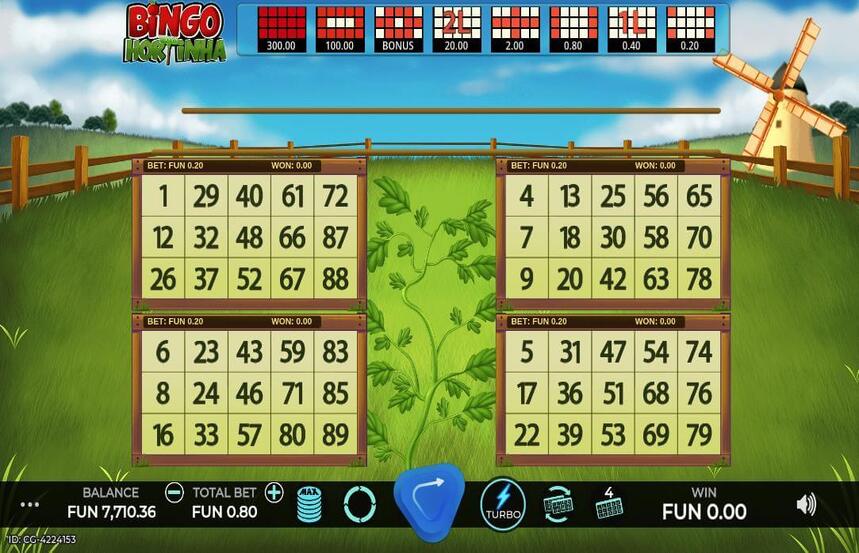 Bingo Hortinha