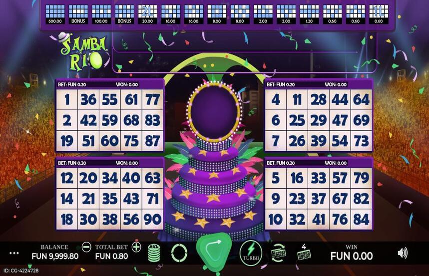 Bingo Samba Rio