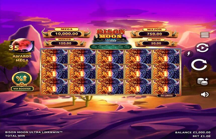 Bison Moon Ultra Link and Win
