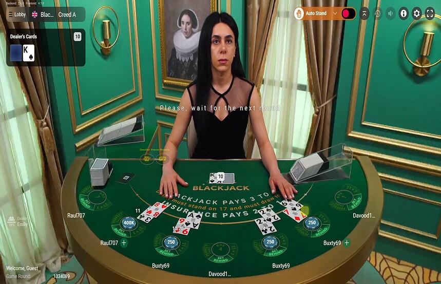Blackjack Creed A