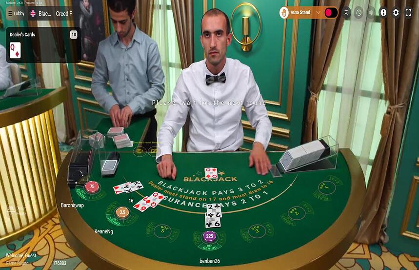 Blackjack Creed F