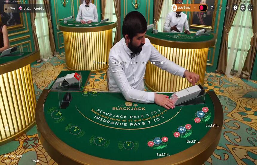 Blackjack Creed J