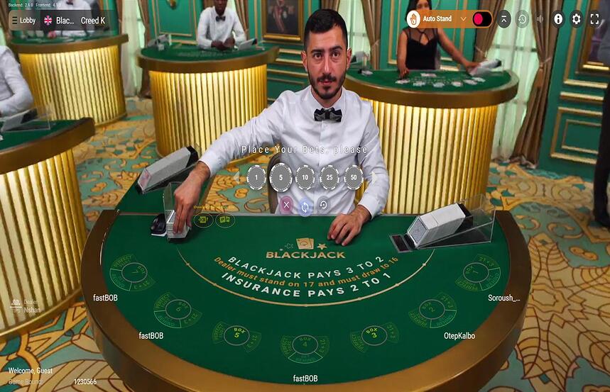 Blackjack Creed K