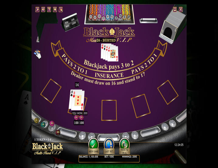 Blackjack Multihand VIP