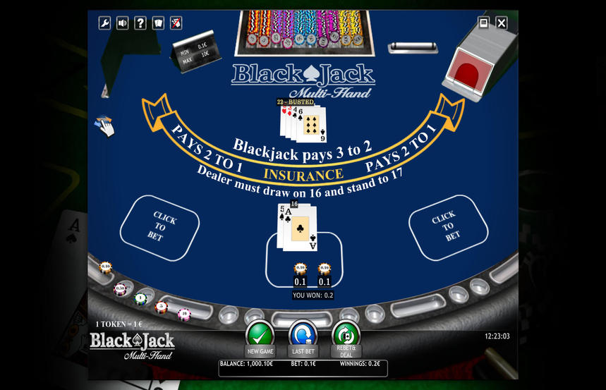Blackjack Multihand