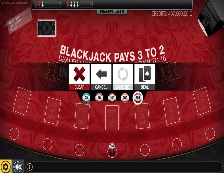 Blackjack Portuguese Multihand 7 seats VIP