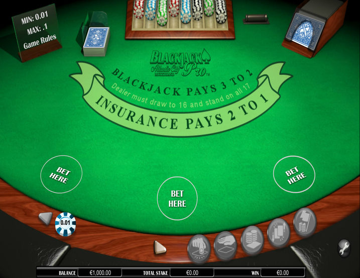 BlackjackPro Atlantic City Multihand
