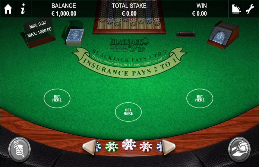 BlackjackPro MonteCarlo Multihand