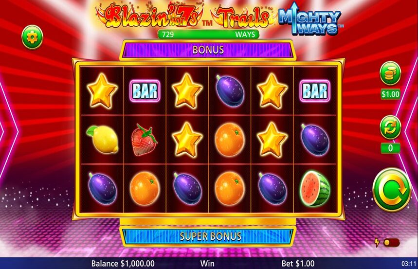 Blazin Hot 7s Trail Mighty Ways