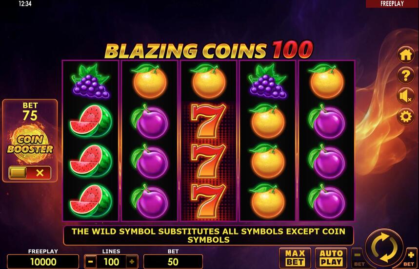 Blazing Coins 100