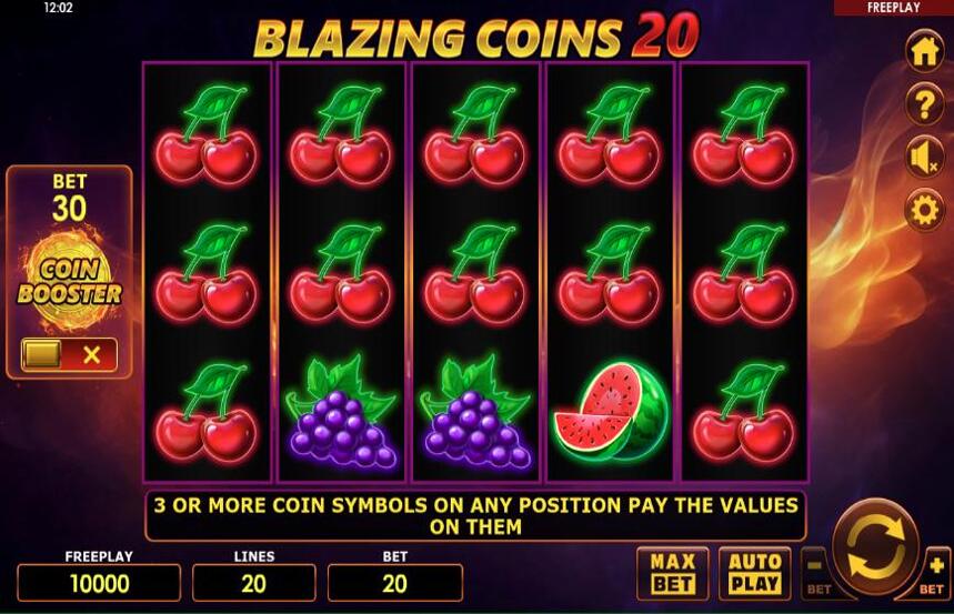 Blazing Coins 20