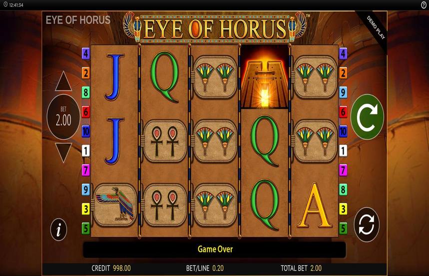 Blueprint Gaming Eye Of Horus