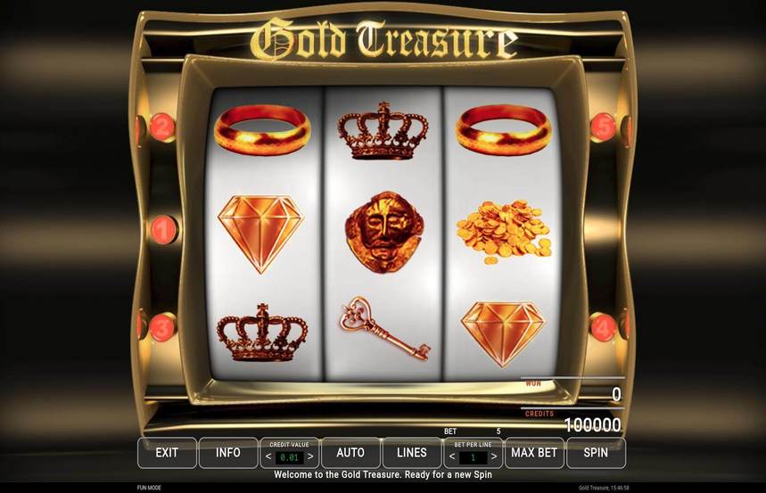 Bomba Games Gold Treasure