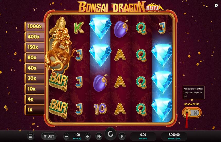 Bonsai Dragon Blitz Dream Drop
