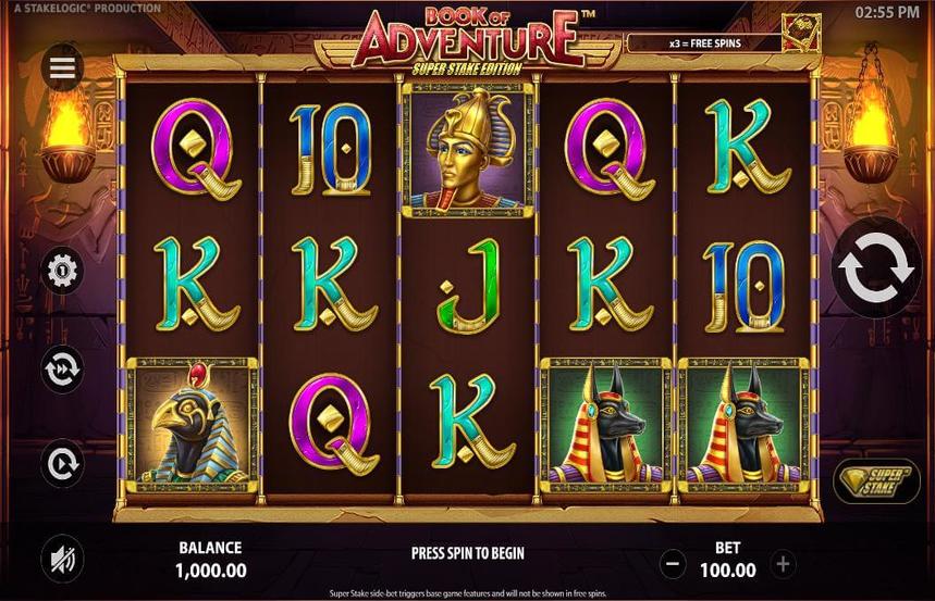 Book of Adventure Super Stake Edition