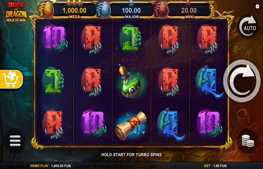 Book of Dragon Hold and Win