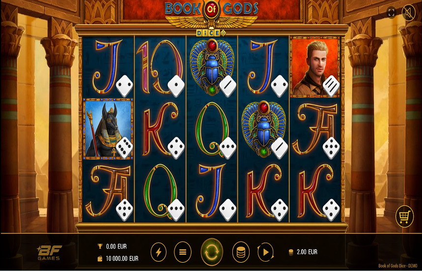 Book of Gods Dice