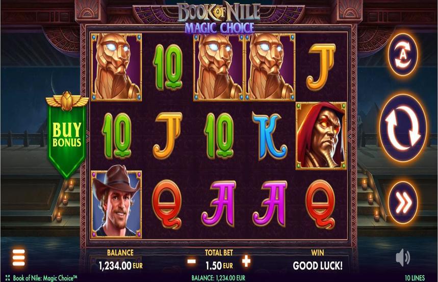 Book of Nile Magic Choice