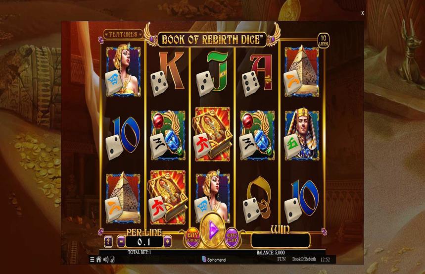 Book of Rebirth Dice