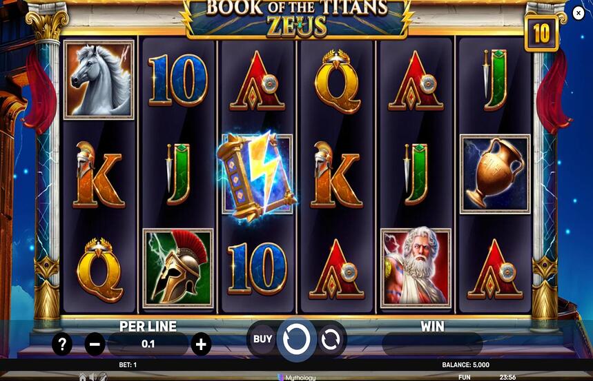 Book of the Titans Zeus