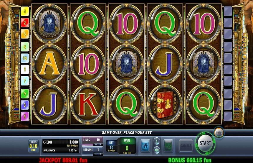 Book Of Winners balls