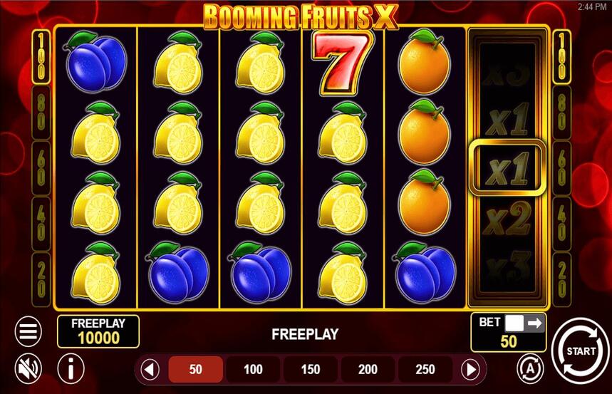 Booming Fruits X