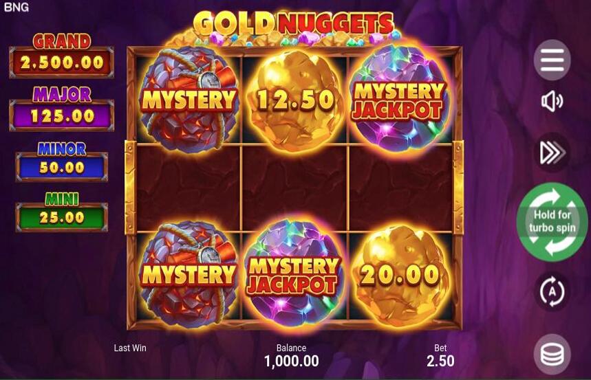 Booongo Gold Nuggets