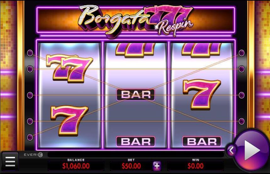 Borgata 777 Respin