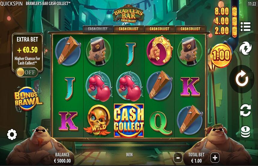 Brawlers Bar Cash Collect