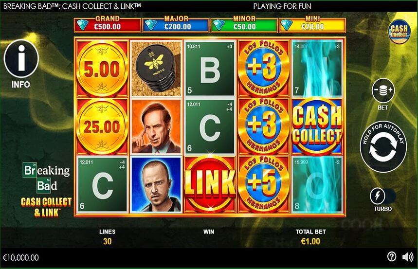 Breaking Bad Cash Collect and Link